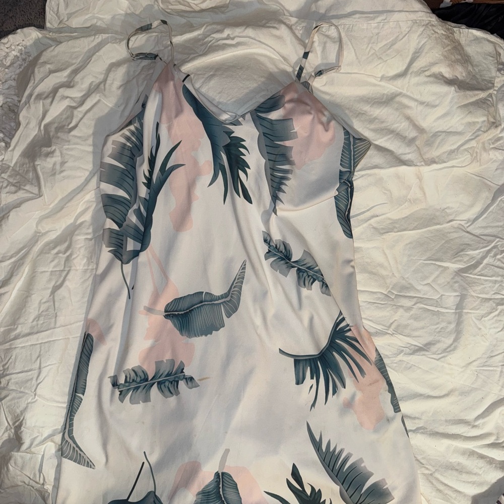 Tropical Print women’s sun dress